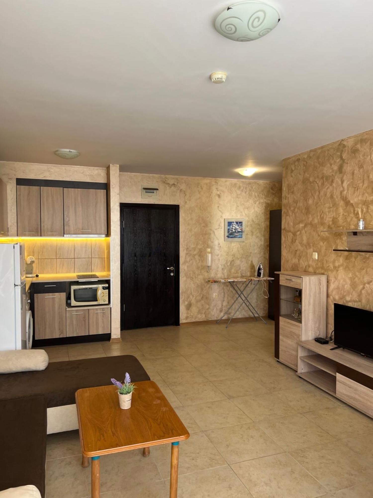 Apartment Robinson Beach Elenite First Line Sveti Vlas Buitenkant foto